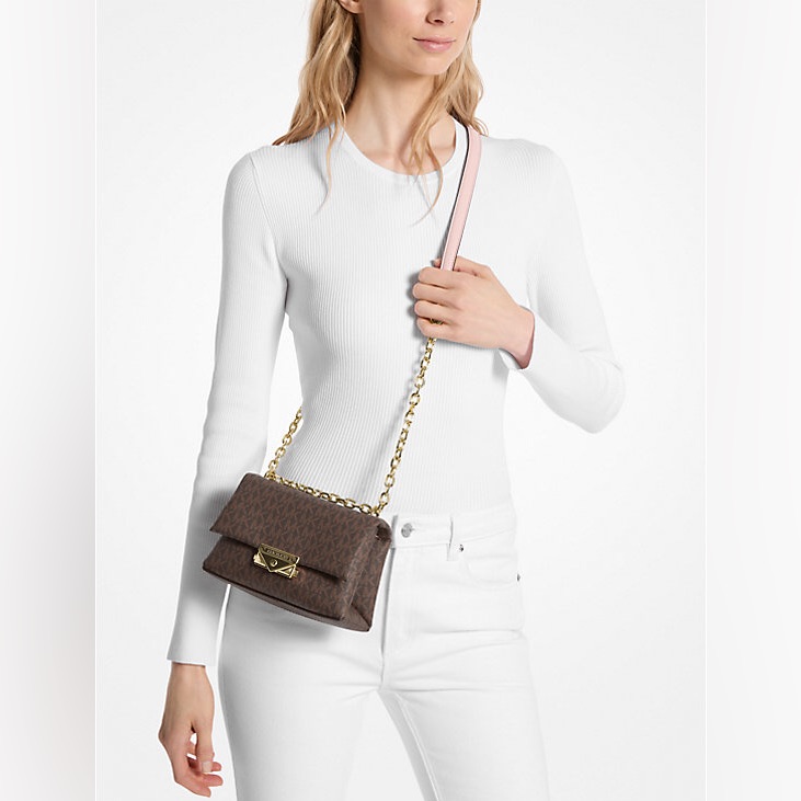 Michael Kors Cece Small Logo Shoulder Bag Nwt